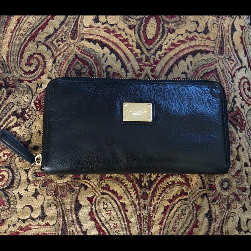 Kenneth Cole New York leather wallet.